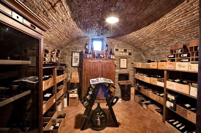Villa Mattei, bodega