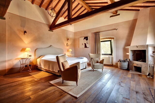 Villa Mattei, dormitorio