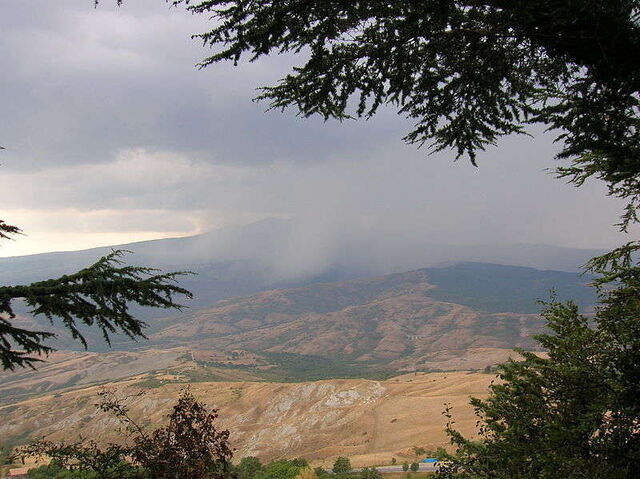 Vista desde Rocca di Radicofani