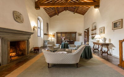 Montegufoni, interior