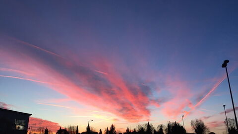 Puesta de sol sobre Pisa
