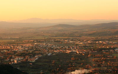 Vista sobre Gavorrano