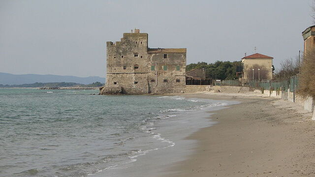 Vista de la costa de Follonica