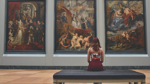 En el museo