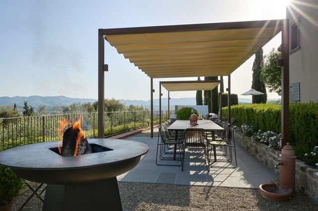Villa Il Colto, al aire libre