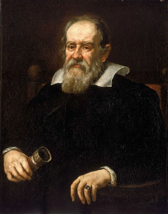 Retrato de Galileo Galilei