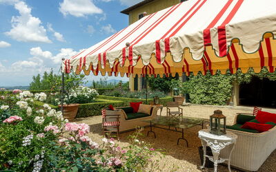 Castel Ruggero, cenador