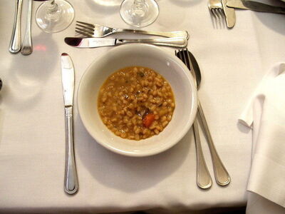sopa de Farro