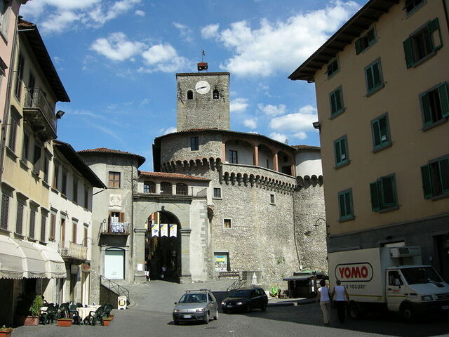 Castillo Aroistesca en Castelnuovo di Garfagnana