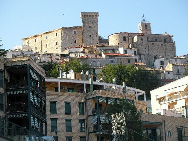 Vista de la ciudad de Casoli