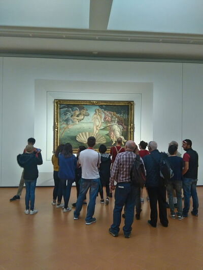 Botticelli en los Uffizi