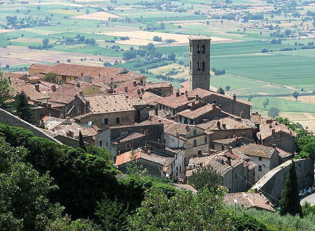 Vista de Cortona