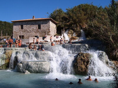 manantiales calientes de saturnia