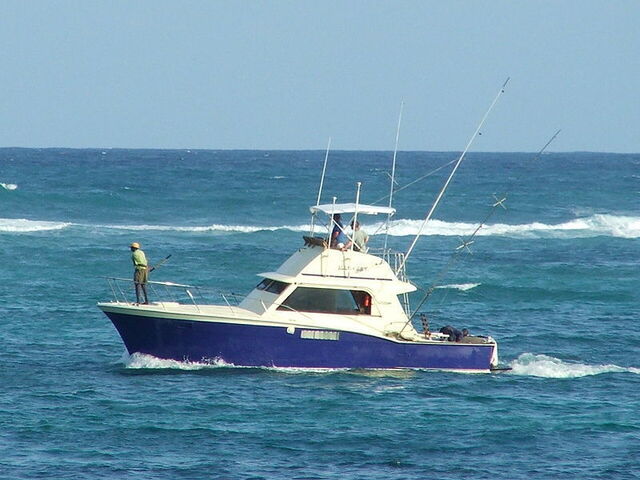 Pesca en barco en la Toscana