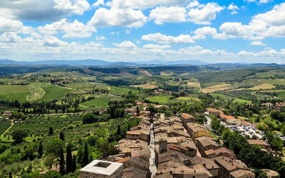 San Gimignano, vista