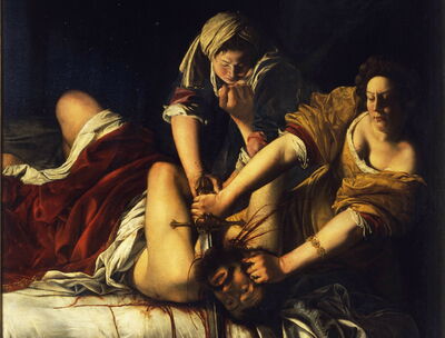 Judith Decapitando Holofernes