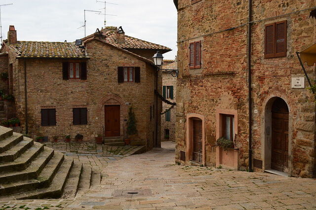 ciudad de monticchiello di Pienza