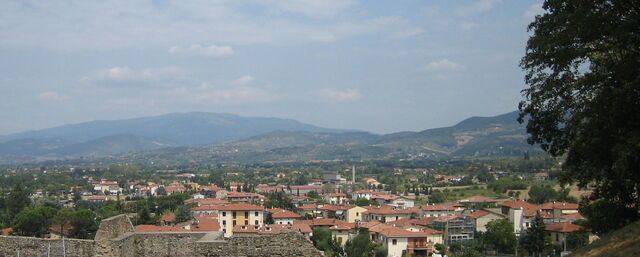 Vista sobre Arezzo