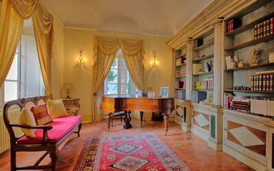 Rocca di Cetona, salón