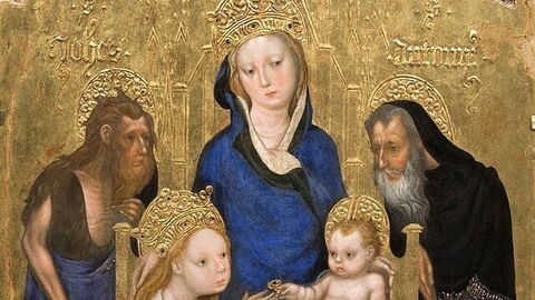 Matrimonio místico de Santa Catalina, da Besozzo