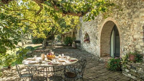 Camporempoli, comedor al aire libre