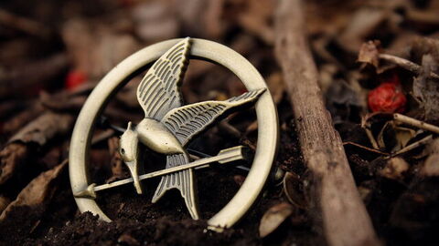 Los Juegos del Hambre Mockingjay broche