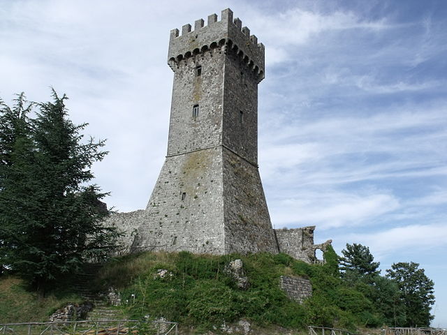 Torre del castillo de Radicofani