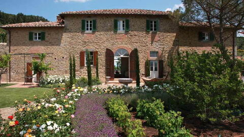 Fachada de Bramasole villa