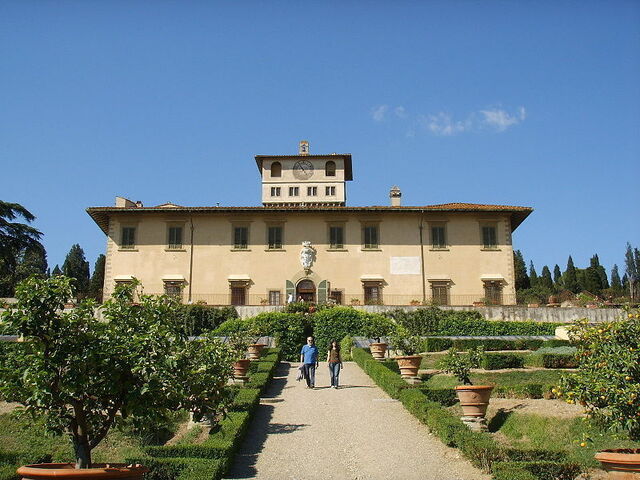 Una de las Villas de los Medici