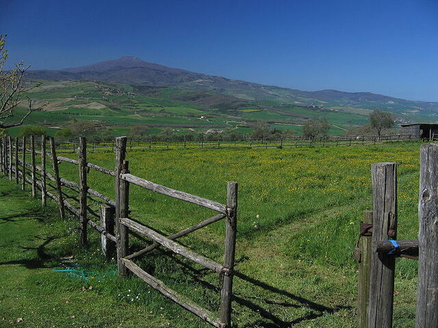 vista del monte amiata