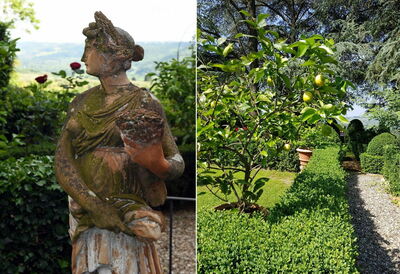 Jardín, Villa Agnola