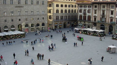 Piazza della Signoria en Florencia