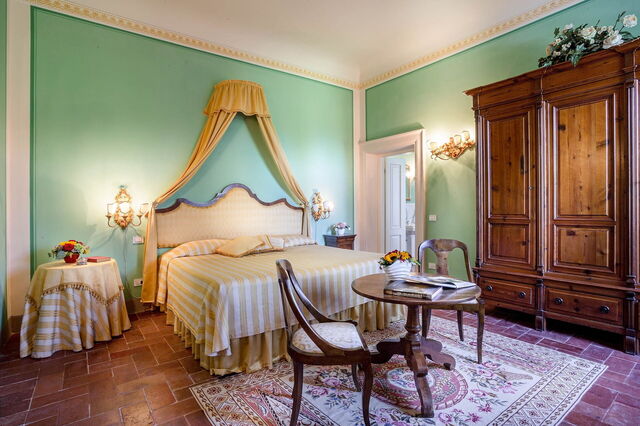 Splendida, dormitorio