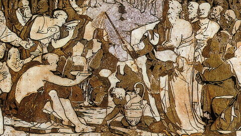 Moisés pavimento, la catedral de Siena