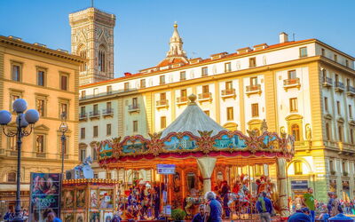 Carrusel en Florencia