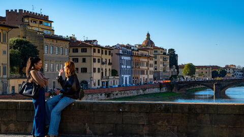 A orillas del Arno, Florencia