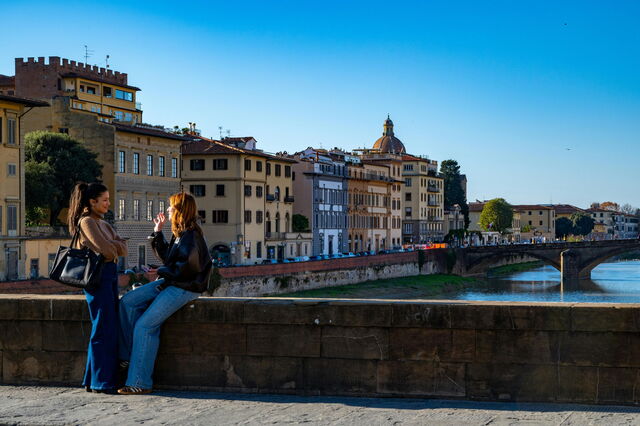 A orillas del Arno, Florencia