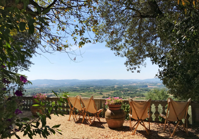 Villa Belvedere, disfrutando de las vistas