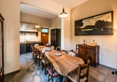 Villa Belvedere, comedor