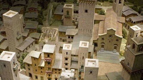 Maquetas en SanGimignano1300