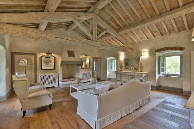 Villa Dell'abate, sala de estar