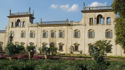 Jardín en la Villa Guicciardini Cursos Salviati