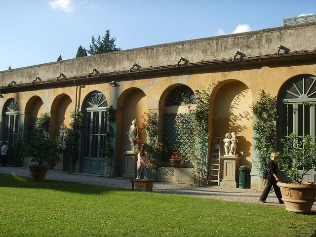Casa del limón en la Villa Guicciardini Corsi Salviati