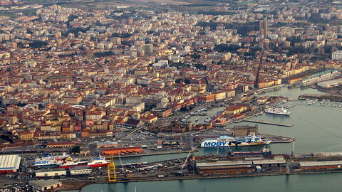 Vista sobre Livorno