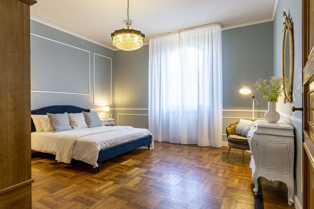 Villa I Portici, dormitorio