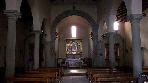 San Martino a Mensola, Interior