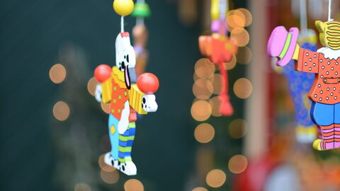 Luces de Navidad y decoraciones