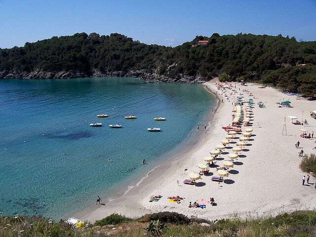 Playa de isla Elba