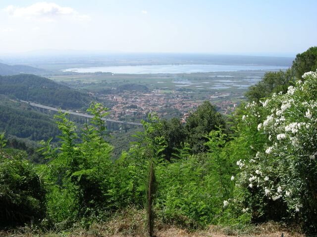 Vista del Lago Massaciuccoli