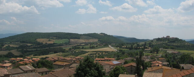 Vista de los alrededores del castillo